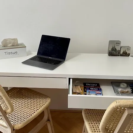 Apartment S Balkonem U Parku & 15 Minut Do Centra Brünn